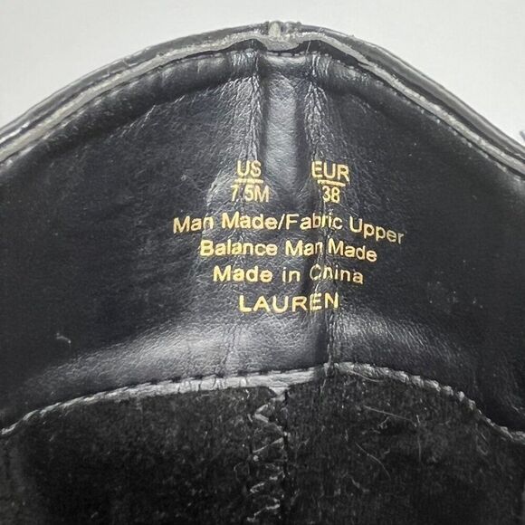 Circus by Sam Edelman Black Chunky Ankle Boots with Heel - Size 7.5M - Picture 12 of 12